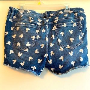 Torrid Mickey Mouse shorts size 12